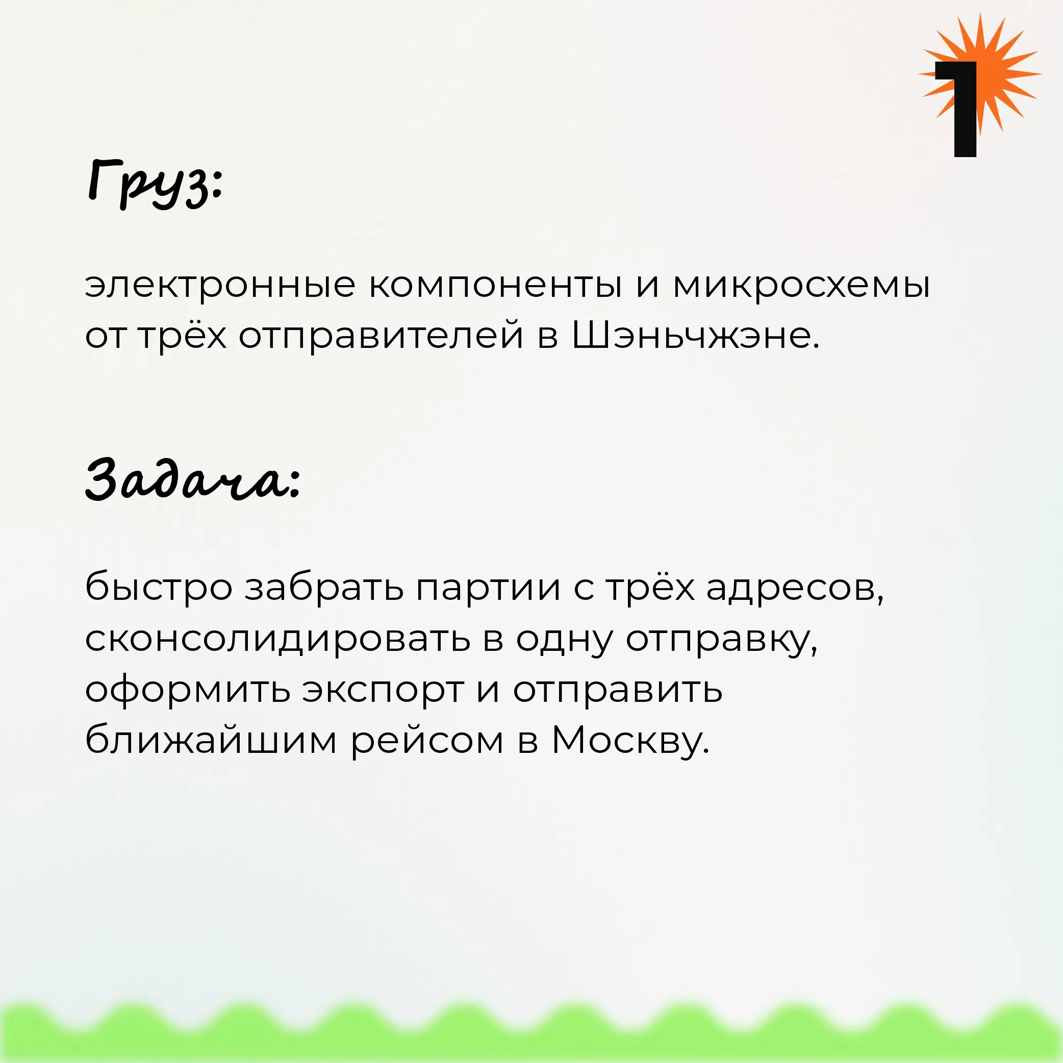 Кейс: Срочная авиадоставка электронных компонентов из Китая | Сетка — социальная сеть от hh.ru