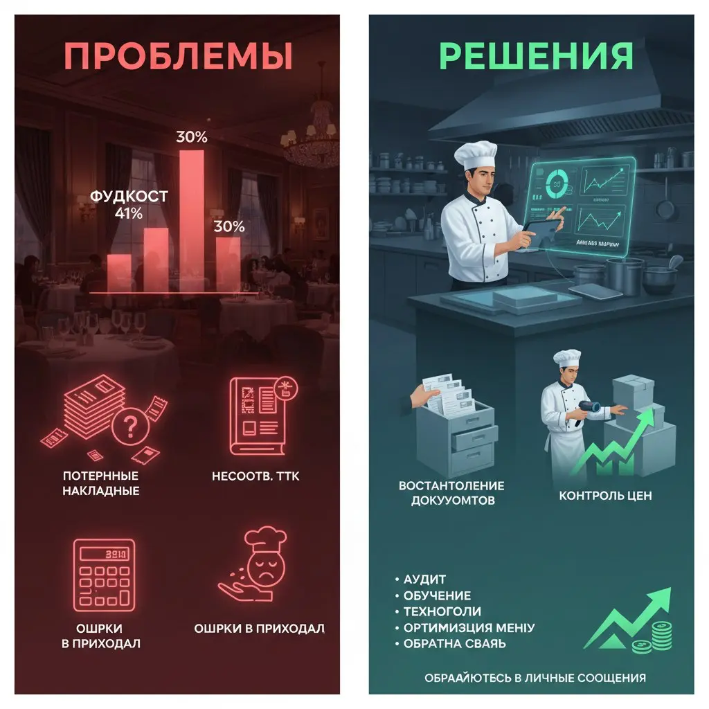 Как даже на первый взгляд успешный ресторан может сталкиваться с серьезными внутренними проблемами, которые влияют на его прибыльность | Сетка — социальная сеть от hh.ru