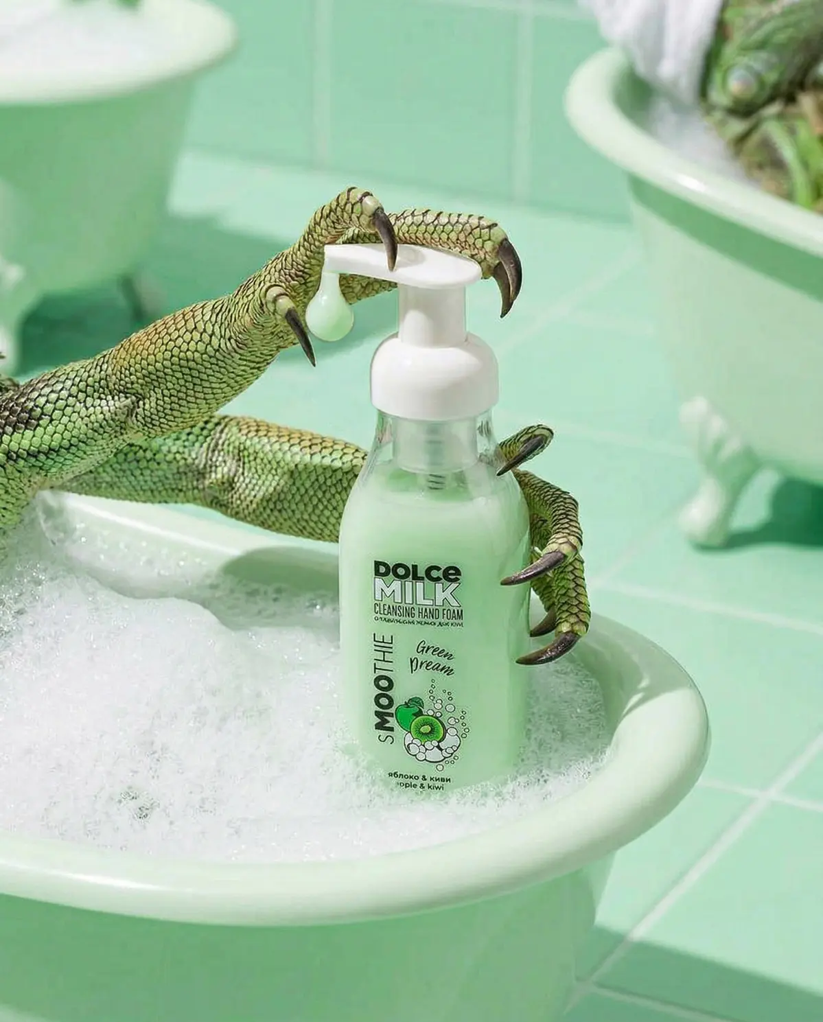 ИГУАНА СПА: Сюрреалистичный концепт для Dolce Milk | Сетка — социальная сеть от hh.ru