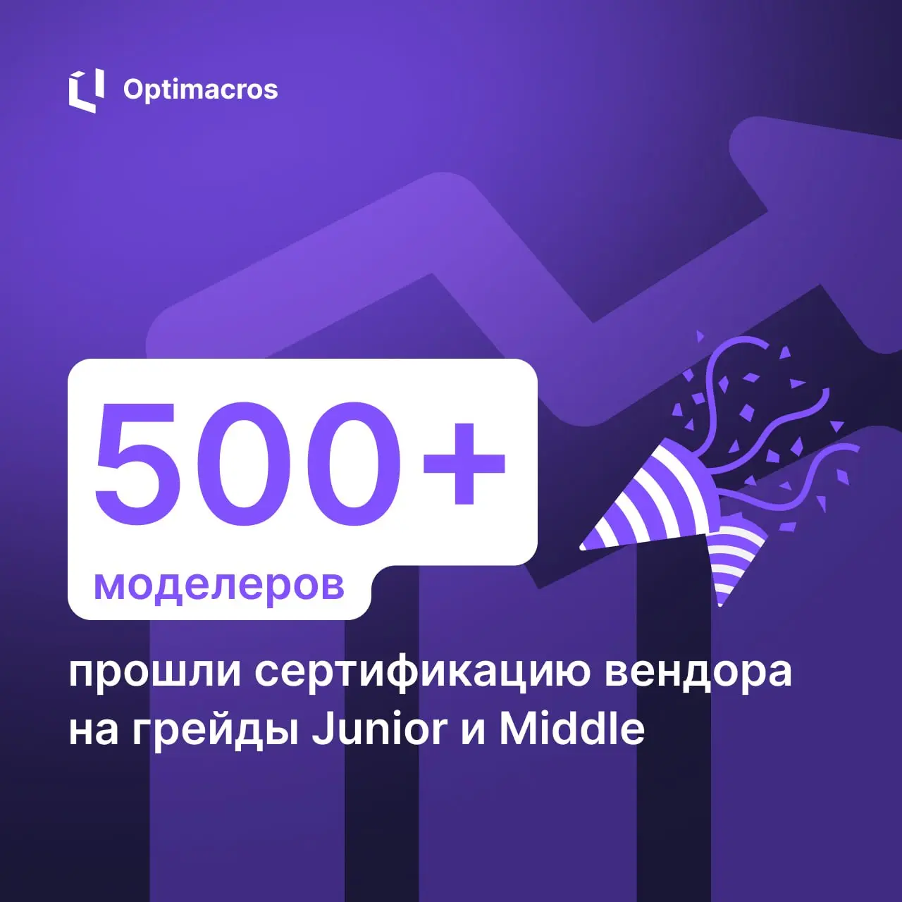🥳 Optimacros 10 лет!
В этом году отмечаем юбилей: за это время мы прошли путь от стартапа до лидера рынка отечественных систем планирования | Сетка — социальная сеть от hh.ru