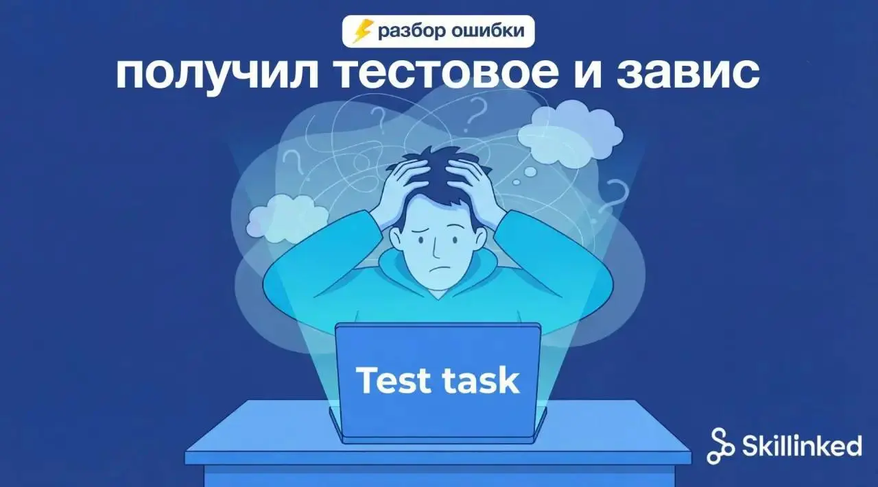 Открыл тестовое задание. И закрыл. | Сетка — социальная сеть от hh.ru