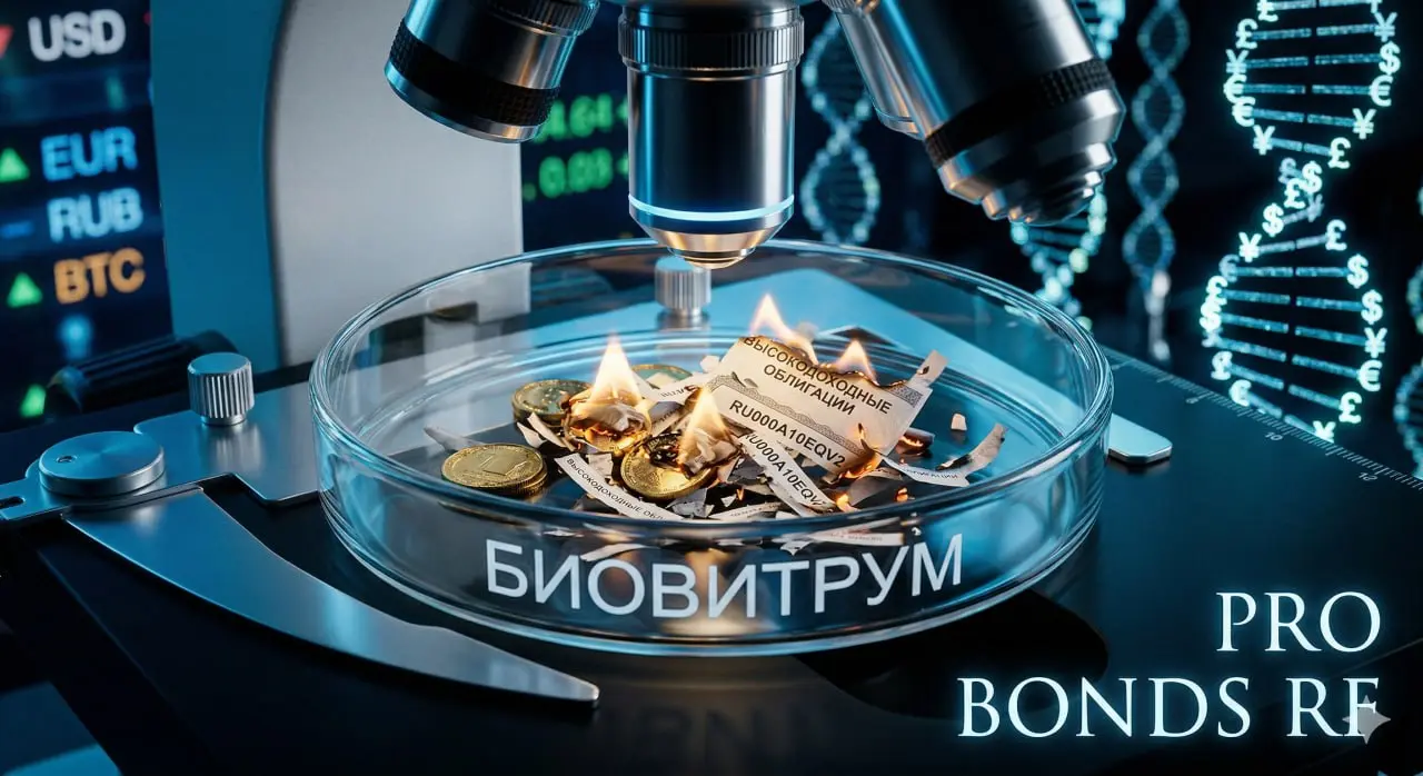🧪Пробирки, долги и бумажные миллионы: жесткий разбор отчета БиоВитрума
Рынок высокодоходных облигаций — это всегда сделка с риском, где за шикарный купон вы продаете спокойный сон | Сетка — социальная сеть от hh.ru