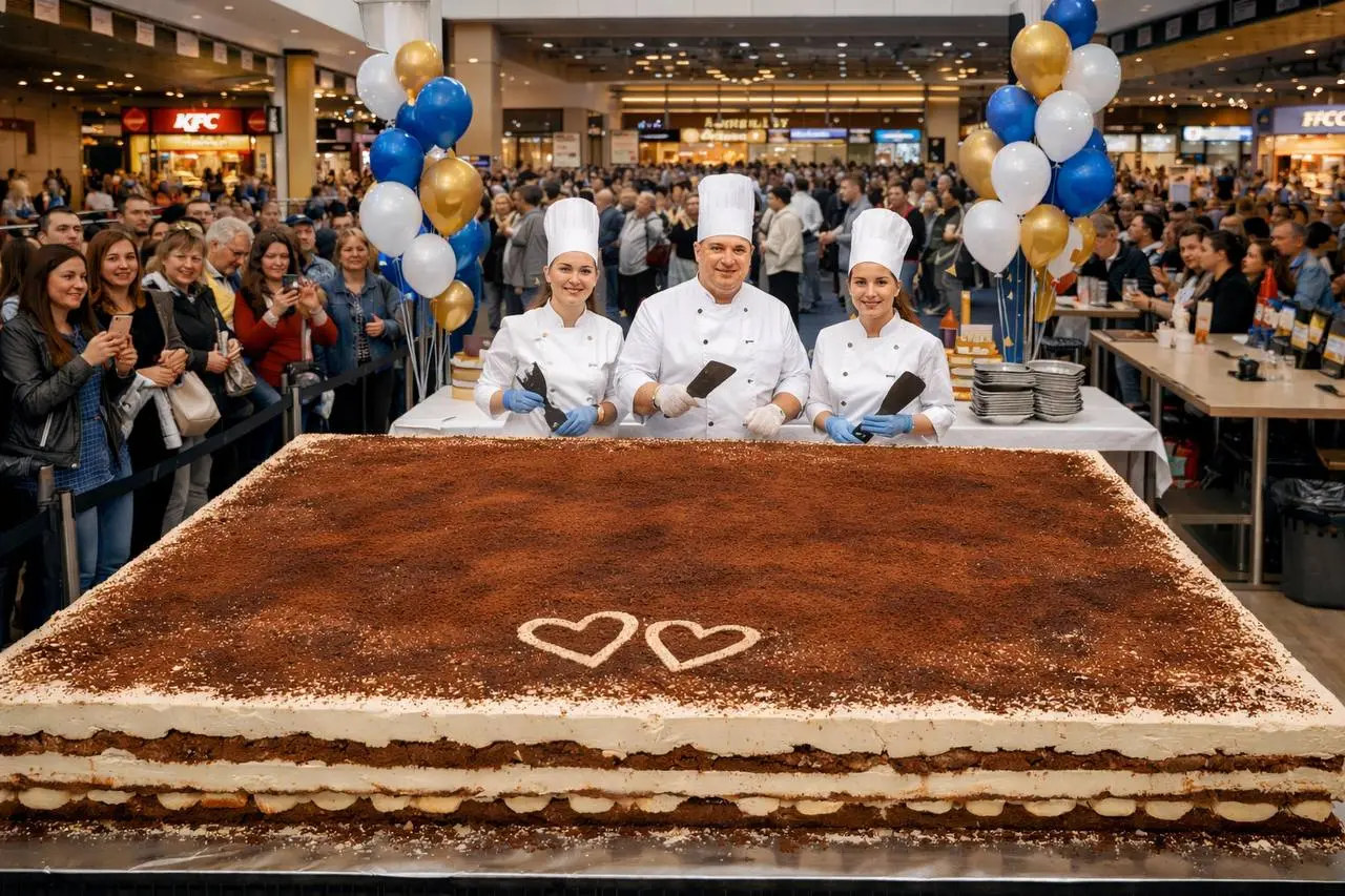🍰 120 кг тирамису приготовят в честь дня рождения ТРЦ Ривьера
После приготовления тортом угостят гостей
⏰16 апреля, 15:00-17:00
📍3 этаж, зона фудкорта | Сетка — социальная сеть от hh.ru