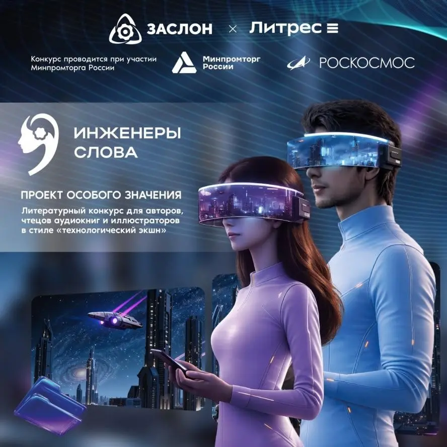 Роскосмос" стал партнёром юбилейного сезона "Инженеров слова | Сетка — социальная сеть от hh.ru