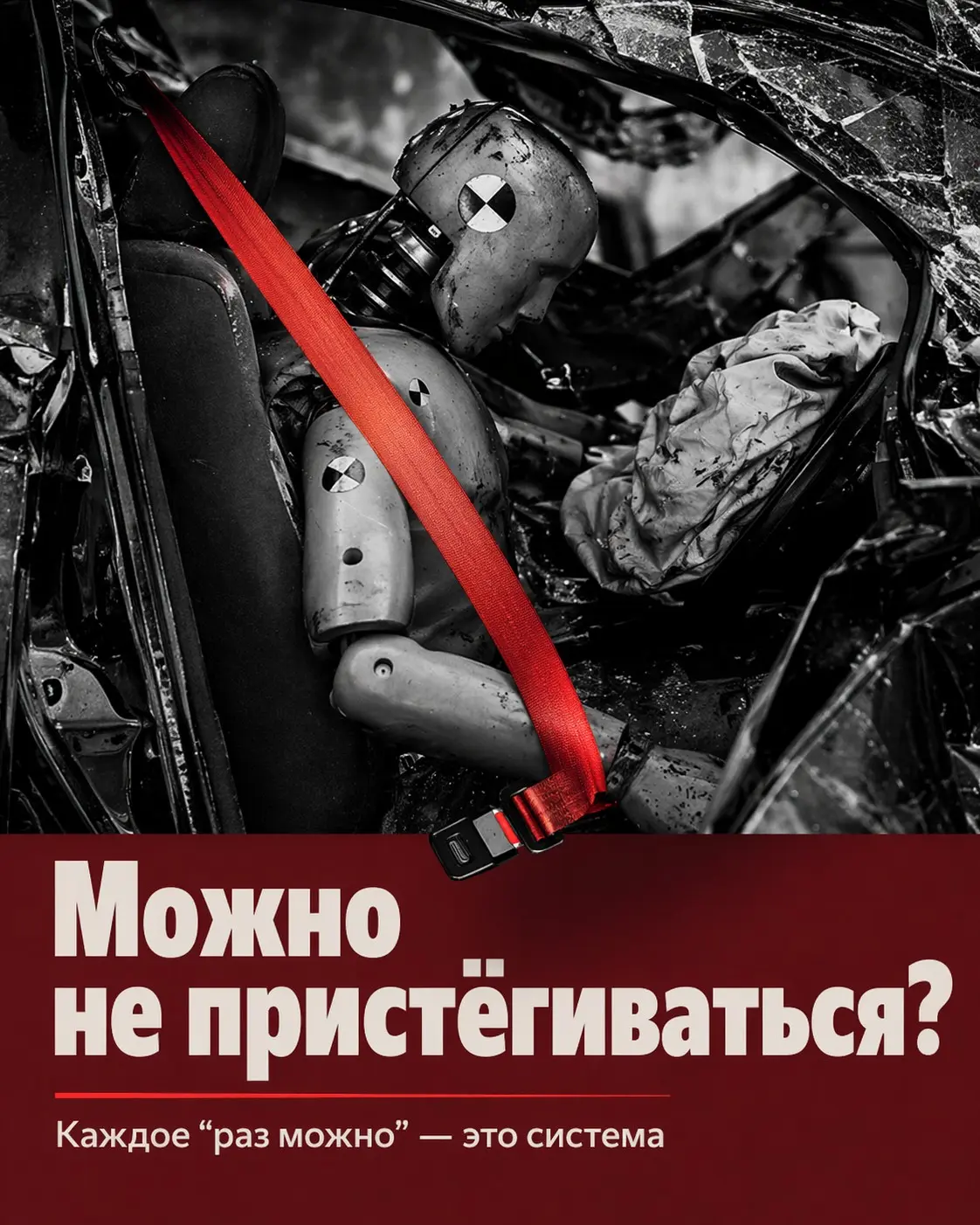 В 1950-х ремней в машинах почти не было
Да, были причины:
— неудобные конструкции
— отсутствие стандарта
— слабый спрос
Но это не объясняет главное.
Аварии уже были.
Риски были очевидны | Сетка — социальная сеть от hh.ru