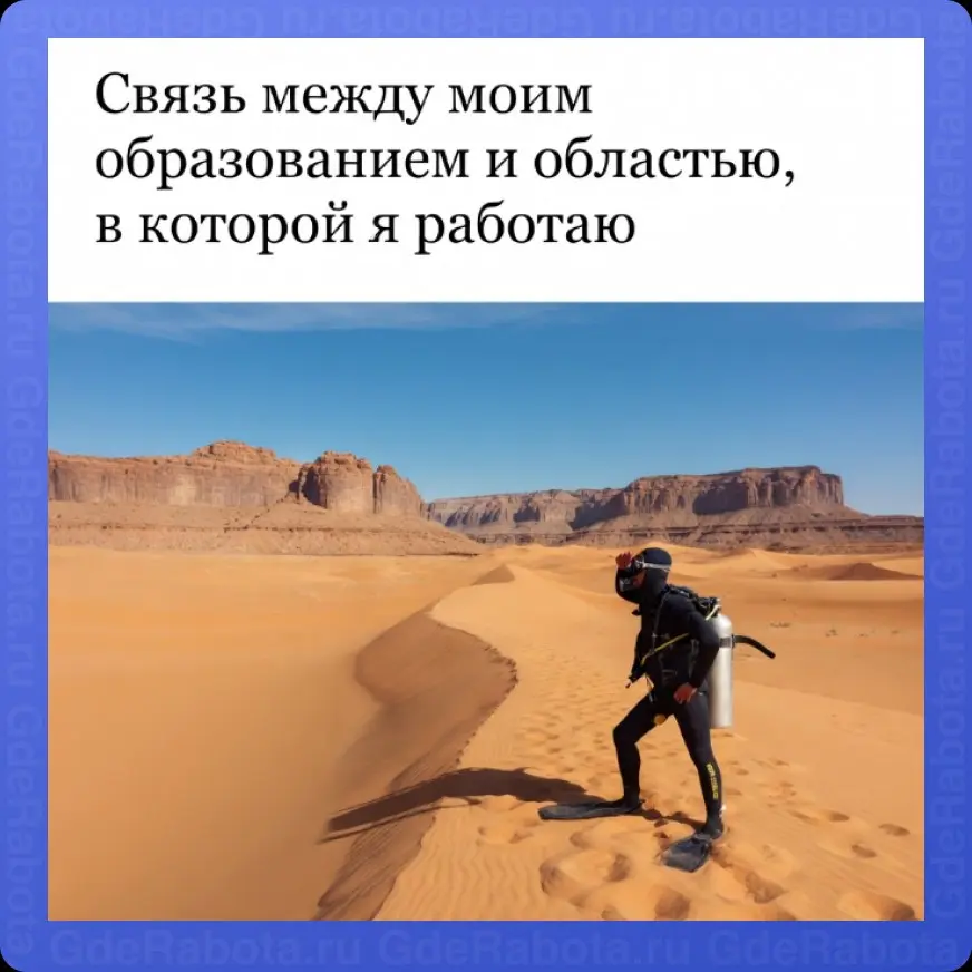 По информации Росстата, в 2024 году треть россиян работали не по полученной специальности 📊
#работа #GdeRabota #статьи | Сетка — социальная сеть от hh.ru