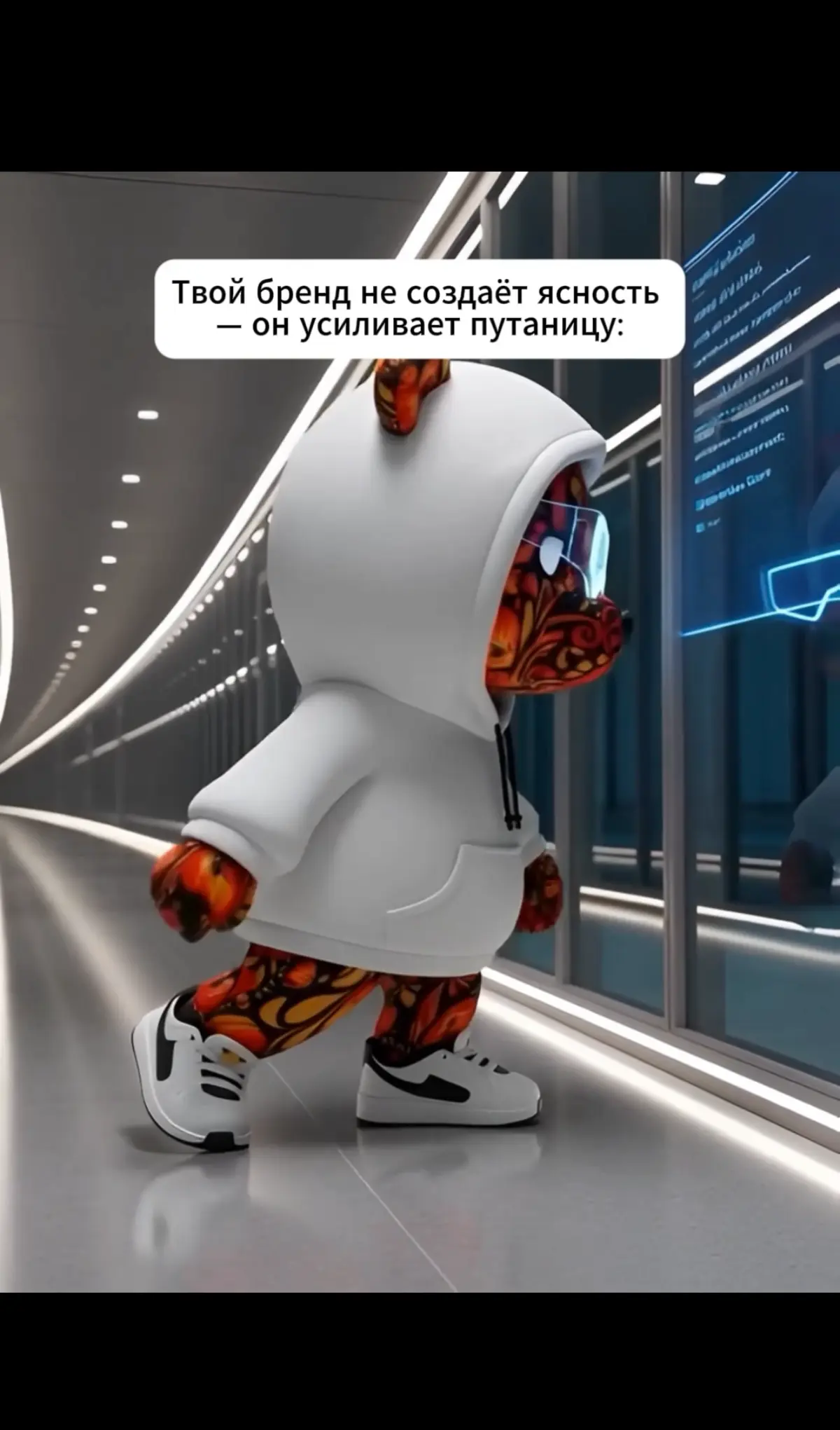 1. Когда в бренде нет ясной логики, он начинает путать. Разные сообщения, разные акценты, разные смыслы — и клиент не понимает, за что здесь платить и почему выбирать именно тебя | Сетка — социальная сеть от hh.ru