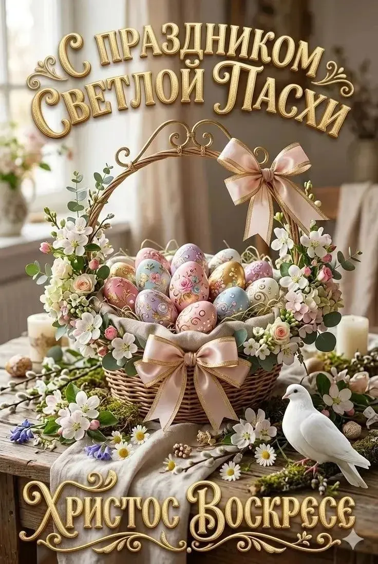 Дорогие друзья, со светлой пасхой  🐣
Христос воскрес! 🙏 | Сетка — социальная сеть от hh.ru