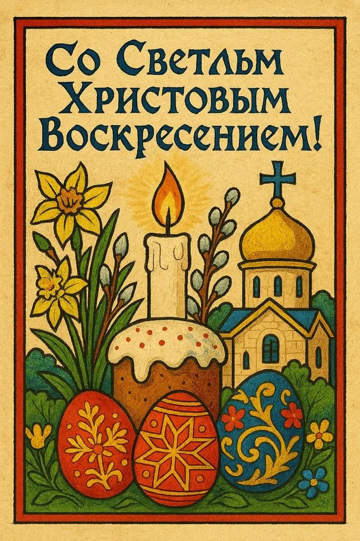 Христос Воскресе! | Сетка — социальная сеть от hh.ru