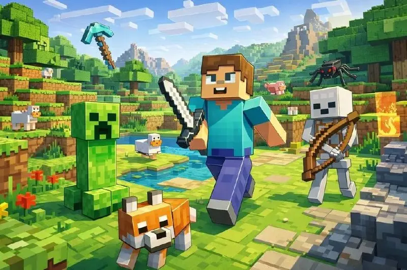 ⚠️ Обязательно поговорите с детьми: в Minecraft появились мошенники | Сетка — социальная сеть от hh.ru