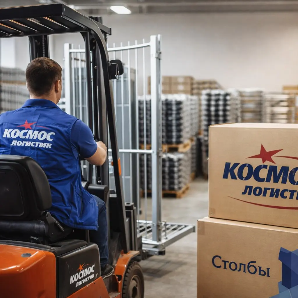 Хранение столбов и ворот
Храните длинномеры на консольных стеллажах, чтобы избежать деформации. В Космос Логистик мы размещаем паллеты от 25 р/сутки | Сетка — социальная сеть от hh.ru