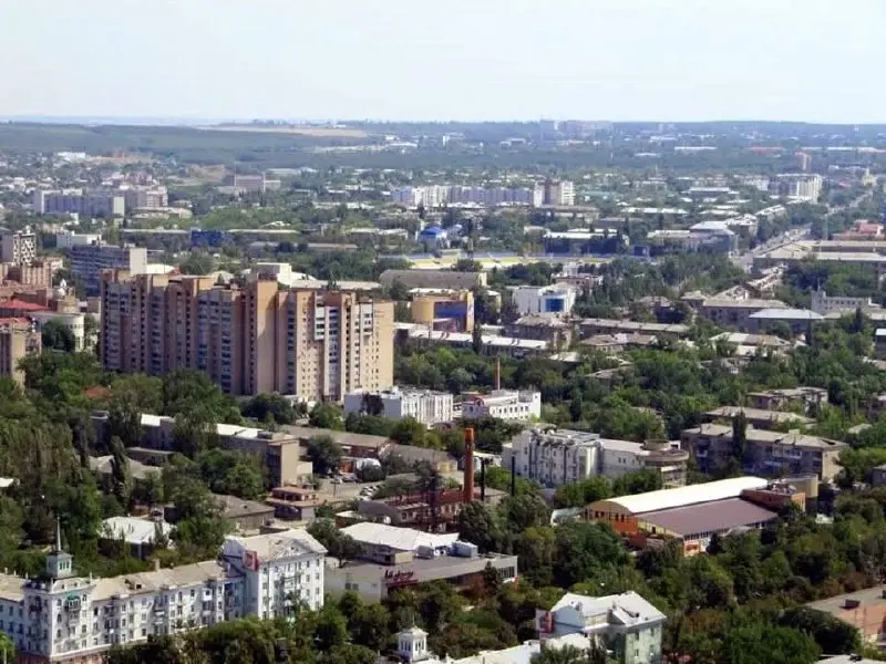 Луганск - 2010 "с высоты птичьего полета", - фото с телевизионной башни. | Сетка — социальная сеть от hh.ru