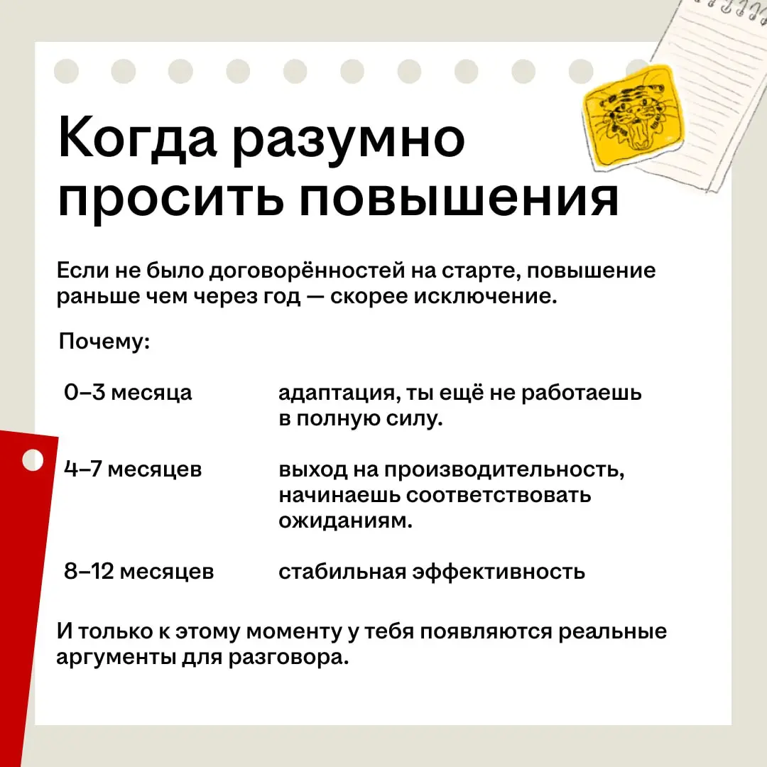 Просить повышение должности в первый год — это норм или cтрем? 🤔
Ты вроде только устроился, а уже думаешь про карьерный рост | Сетка — социальная сеть от hh.ru