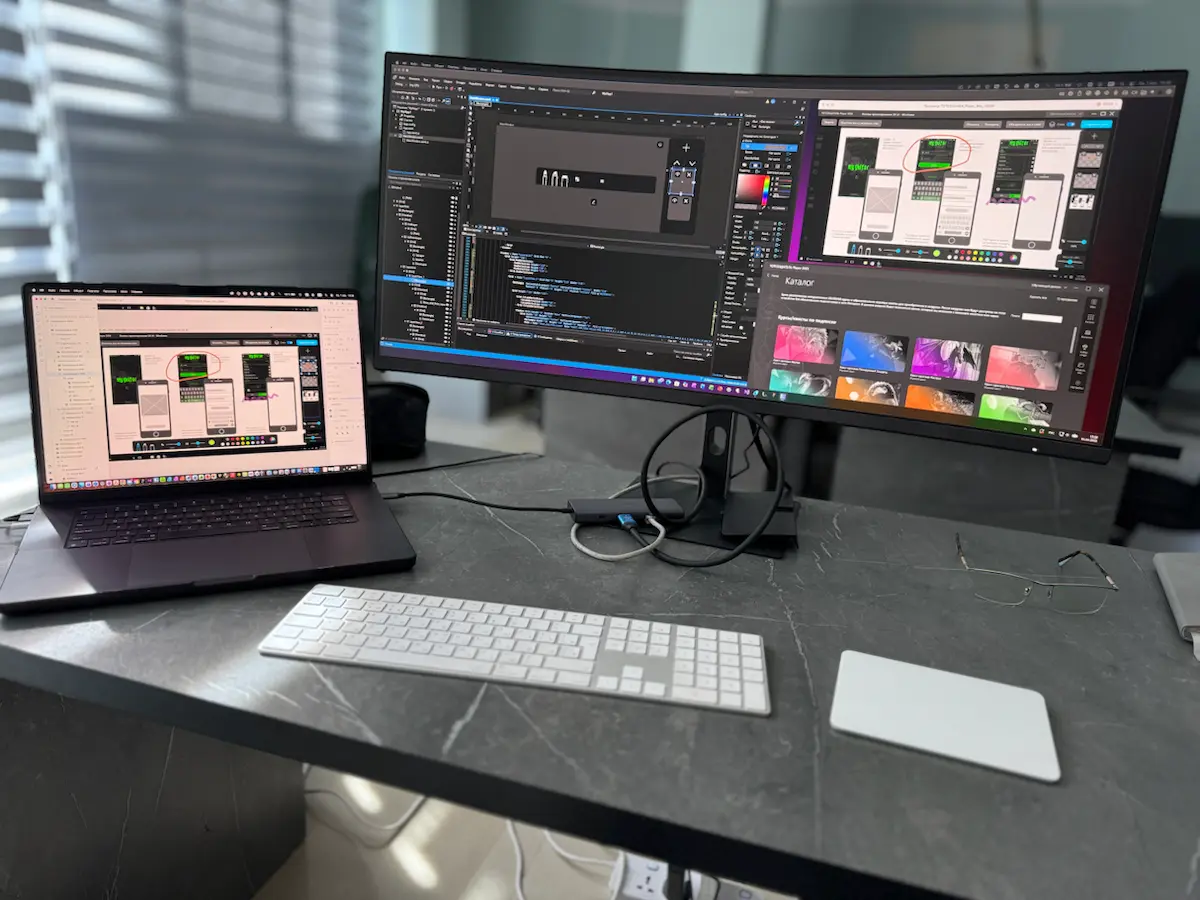 💪🏻 Прототипирование в Adobe XD, Figma и верстка в XAML | Сетка — социальная сеть от hh.ru