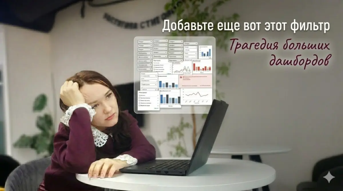 Почему просьбы «давайте добавим фильтр» убивают дашборд | Сетка — социальная сеть от hh.ru