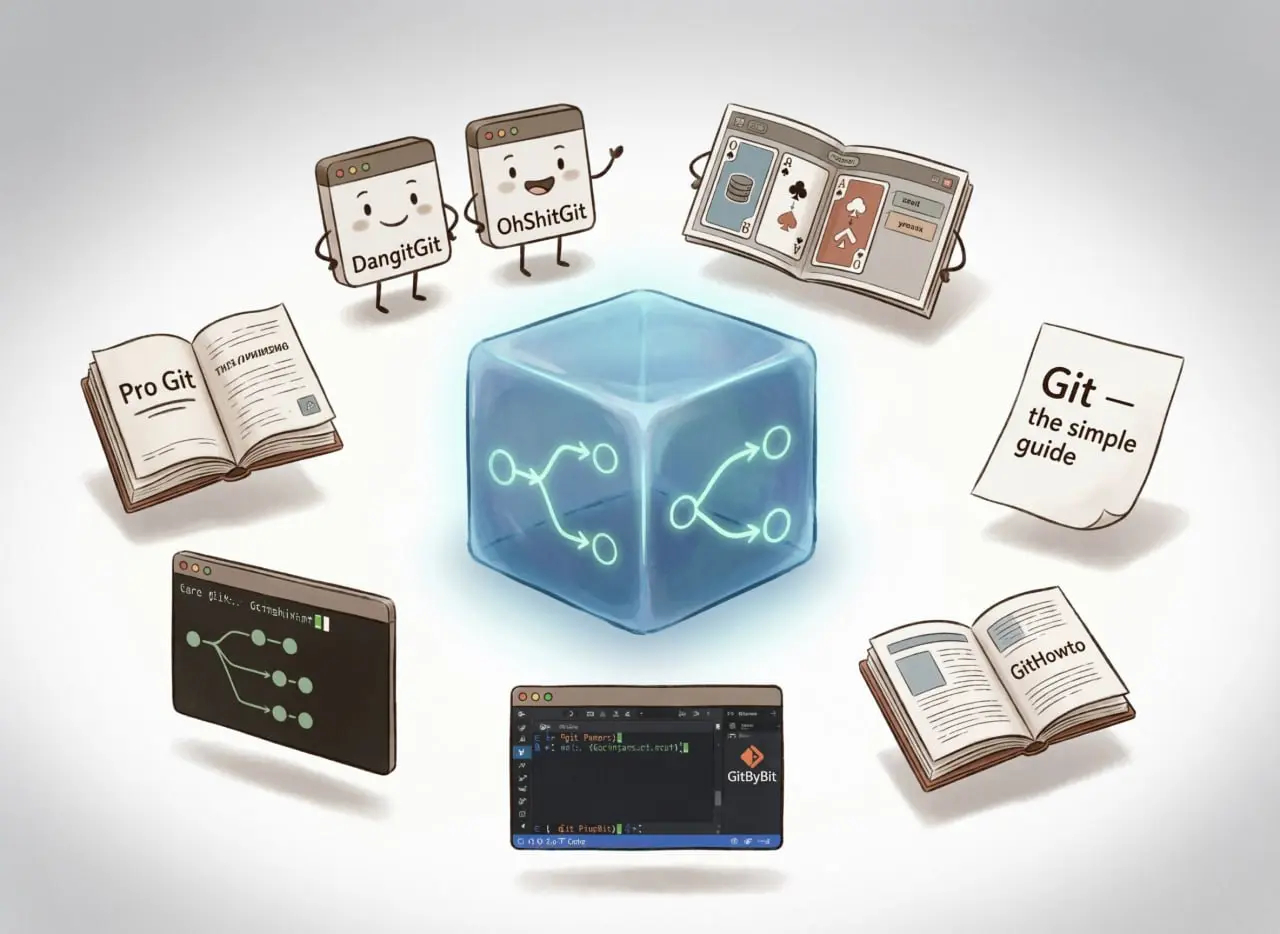 Подборка инструментов для изучения Git 🧠
У большинства сценарий использования git сводится к add-commit-push. Шаг в сторону — и все, паника | Сетка — социальная сеть от hh.ru