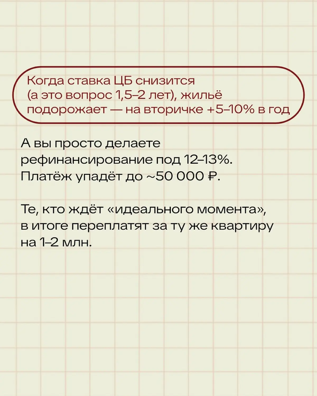 Ипотека на вторичку доступнее, чем кажется. | Сетка — социальная сеть от hh.ru