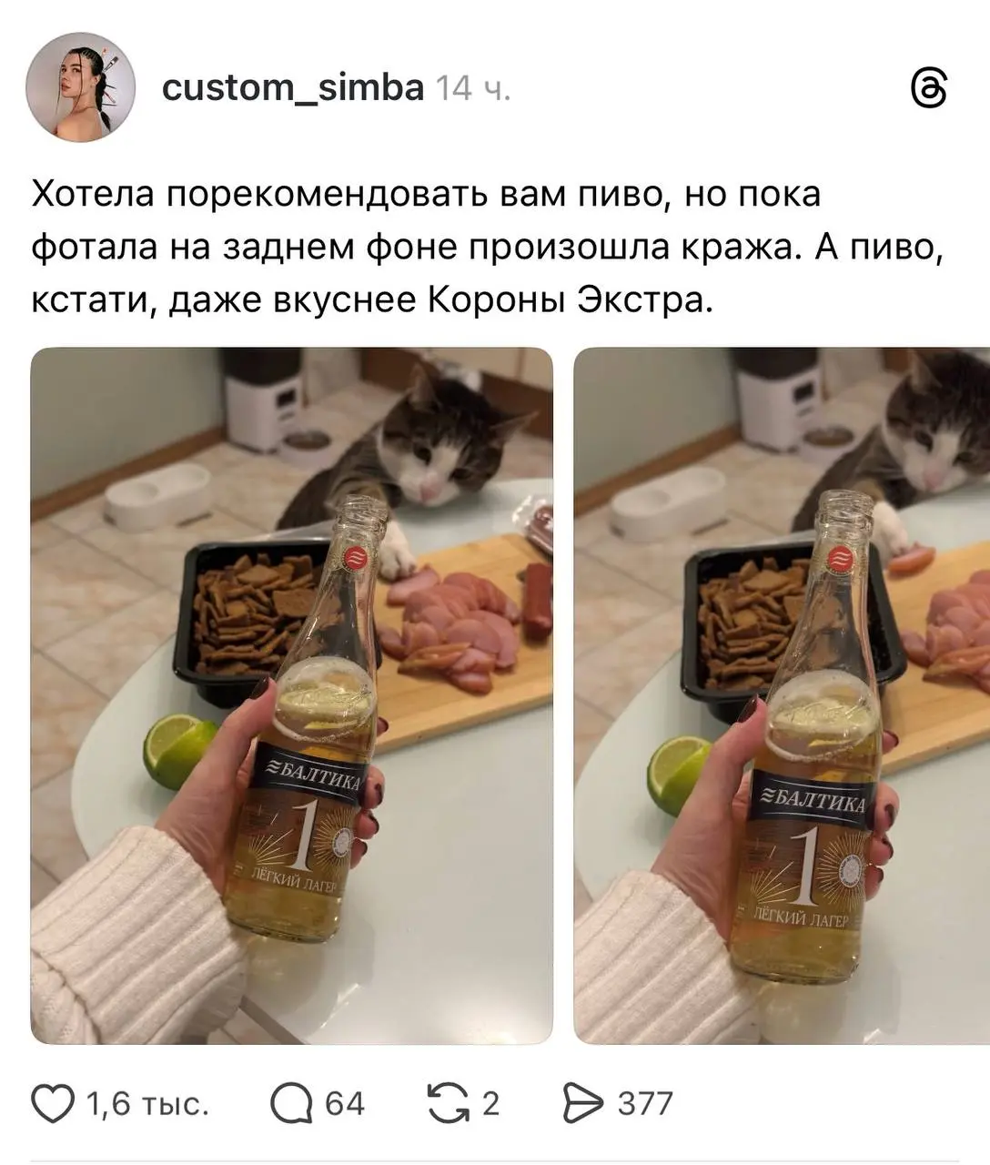 Балтика растоптала Сorona Extra — пивозавры буквально подсели на новый пивас от российского бренда. Его начали пить даже убежденные трезвенники | Сетка — социальная сеть от hh.ru