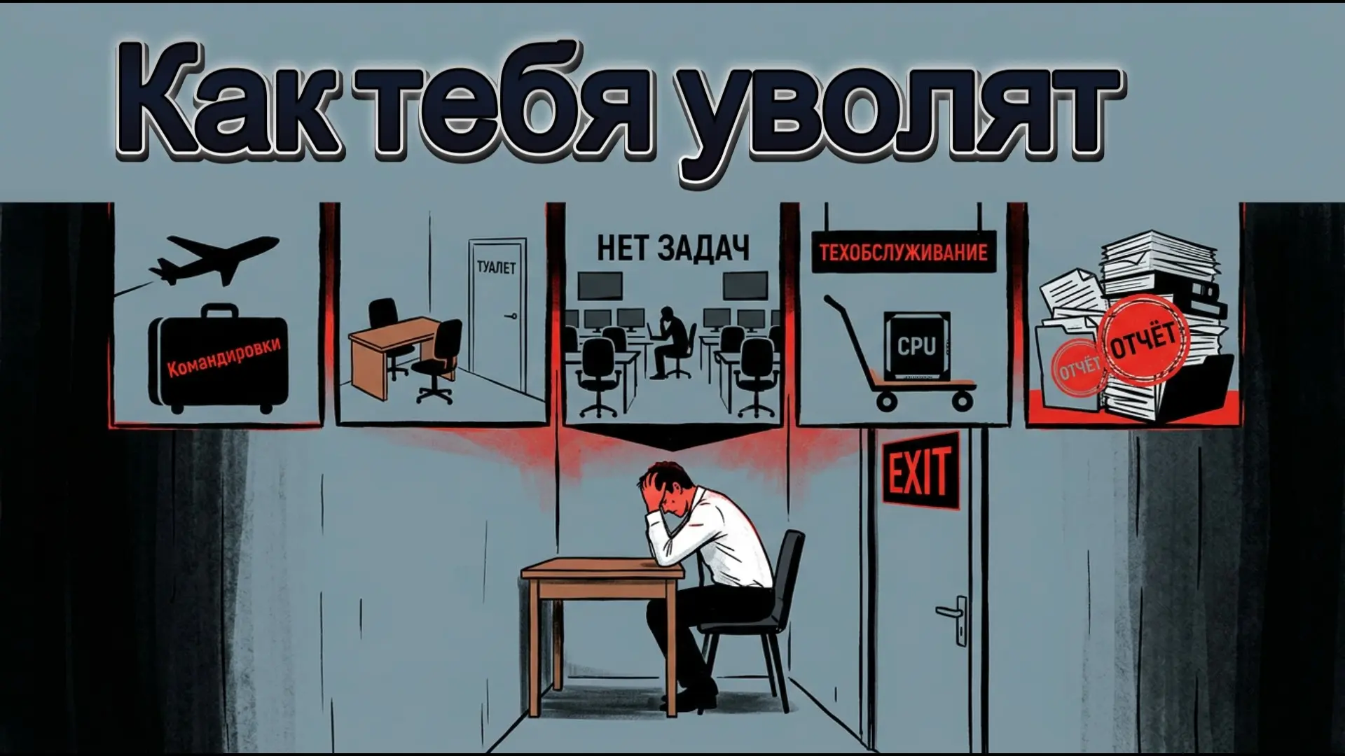 Как вас заставят уволиться: токсичные методы работодателей | Сетка — социальная сеть от hh.ru
