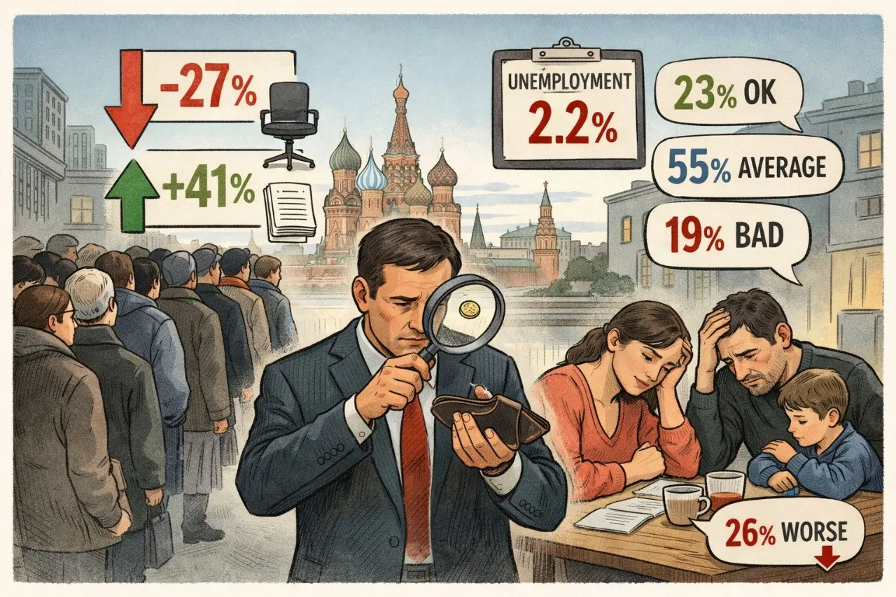 В начале 2026 года на российском рынке труда стал заметен сдвиг: хороших мест становится относительно меньше, чем людей, которым они нужны. Это видно по поведению самого рынка. По данным hh.ru, hh | Сетка — социальная сеть от hh.ru