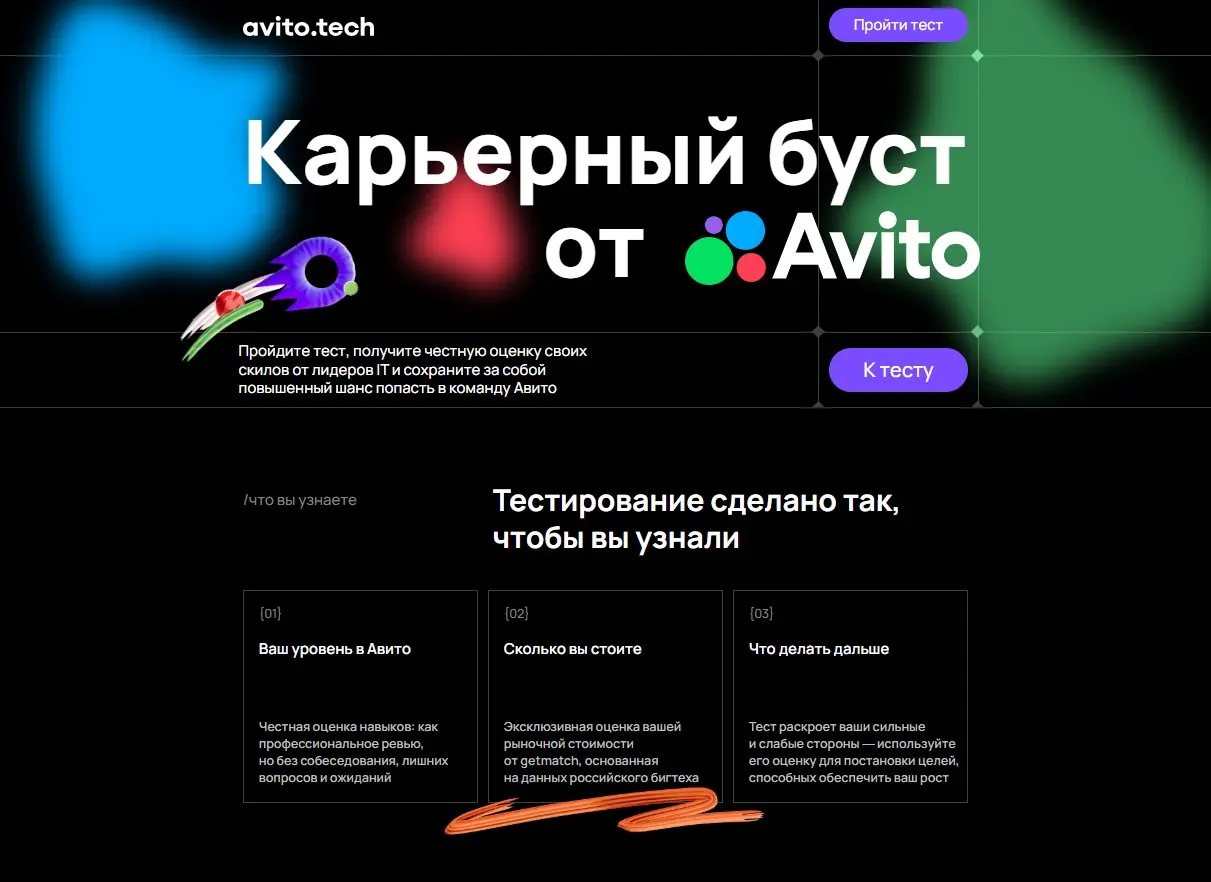 Карьерный буст от AVITO | Сетка — социальная сеть от hh.ru
