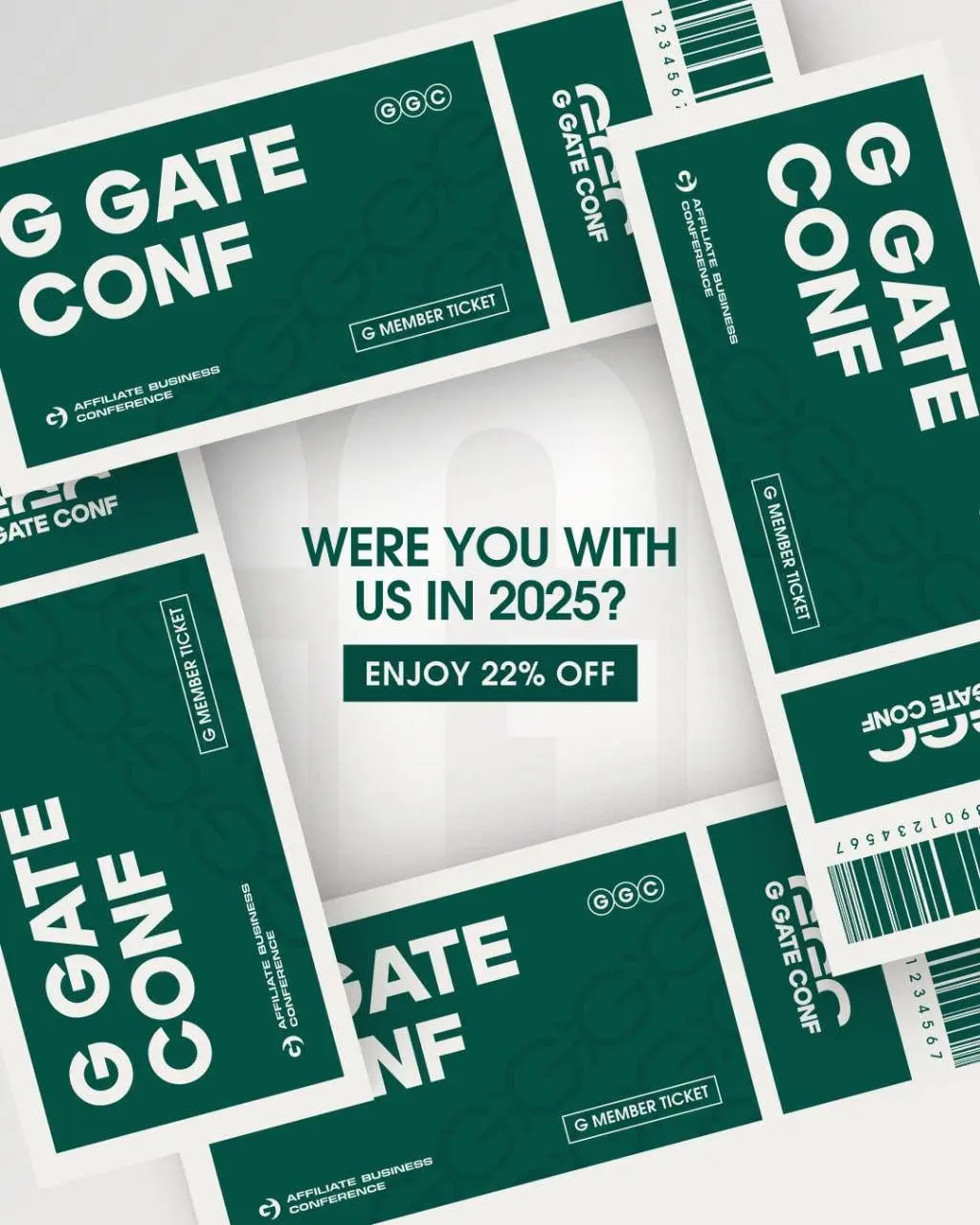 💚 Неделя благодарности участникам G GATE CONF’25!
Спец оффер для всех, кто был на конфе в прошлом году — скидка 22% на билеты (кроме Legend) | Сетка — социальная сеть от hh.ru