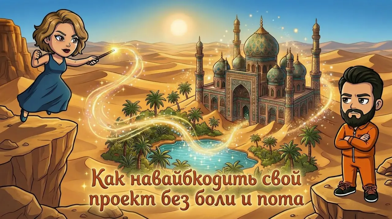 ✌️ Как навайбкодить свой проект без боли и пота
В этот раз к нам на «НейроМастерскую» заглянула Светлана Костылева — основатель Tech Wave и автор методологии AI BOOST | Сетка — социальная сеть от hh.ru