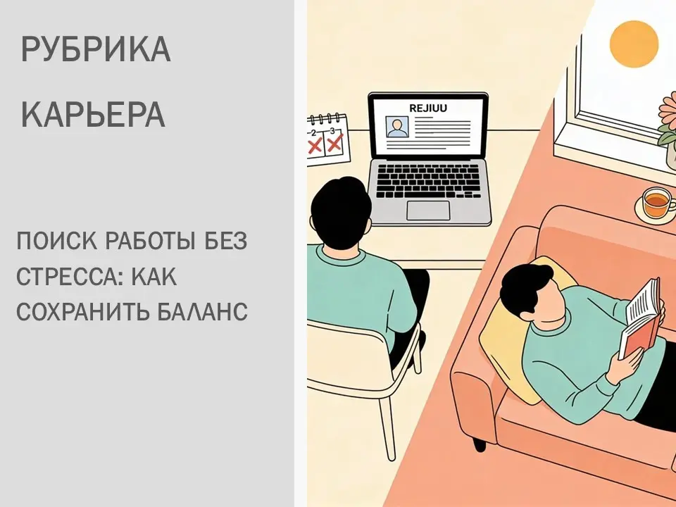 Поиск работы без стресса: как сохранить баланс | Сетка — социальная сеть от hh.ru