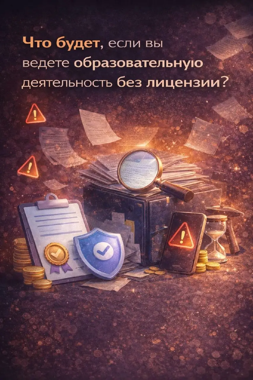 Что происходит, если работать без лицензии
Пока все спокойно — кажется, что ничего: работаете, принимаете оплаты,
ведете клиентов
А потом появляется триггер:
🔵жалоба
🔵возврат
🔵конфликт
🔵или просто вни... | Сетка — социальная сеть от hh.ru