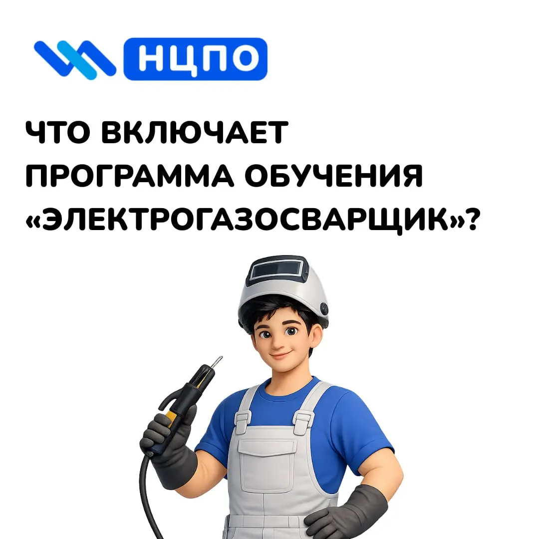 🔧 Что включает программа обучения «Электрогазосварщик» – навыки, которые реально проверяют на объекте
Программа обучения по профессии «Электрогазосварщик» направлена на получение квалификации с присво... | Сетка — социальная сеть от hh.ru