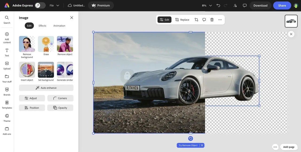 Adobe прокачали свою нейронку для удаления фона и теперь она работает ИДЕАЛЬНО — при этом все ещё бесплатно и прямо в браузере в Express | Сетка — социальная сеть от hh.ru