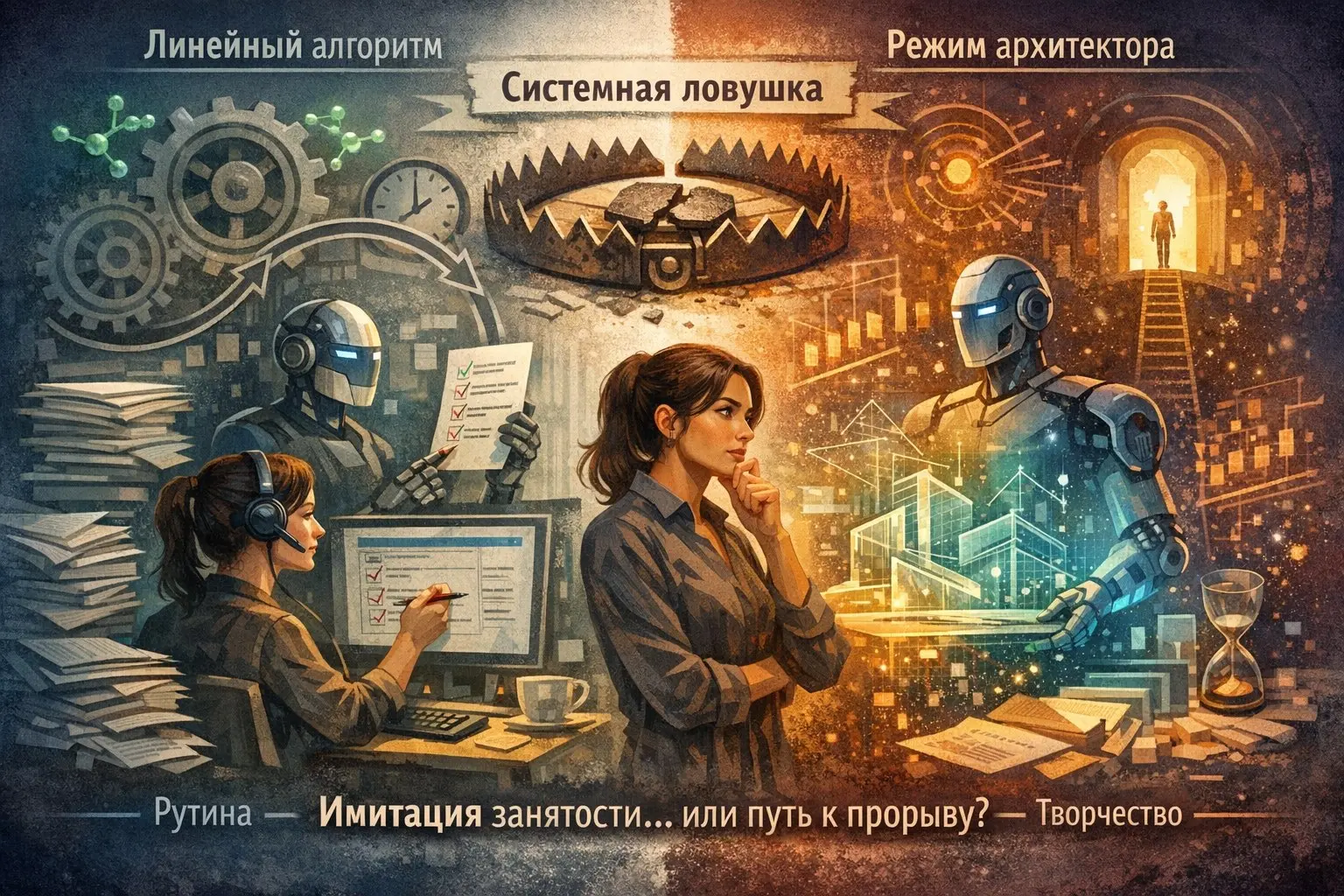 Два года я выстраивала «правильные» отношения с ИИ. И это оказалась системной ловушкой.
Исследования. Декомпозиция текстов | Сетка — социальная сеть от hh.ru