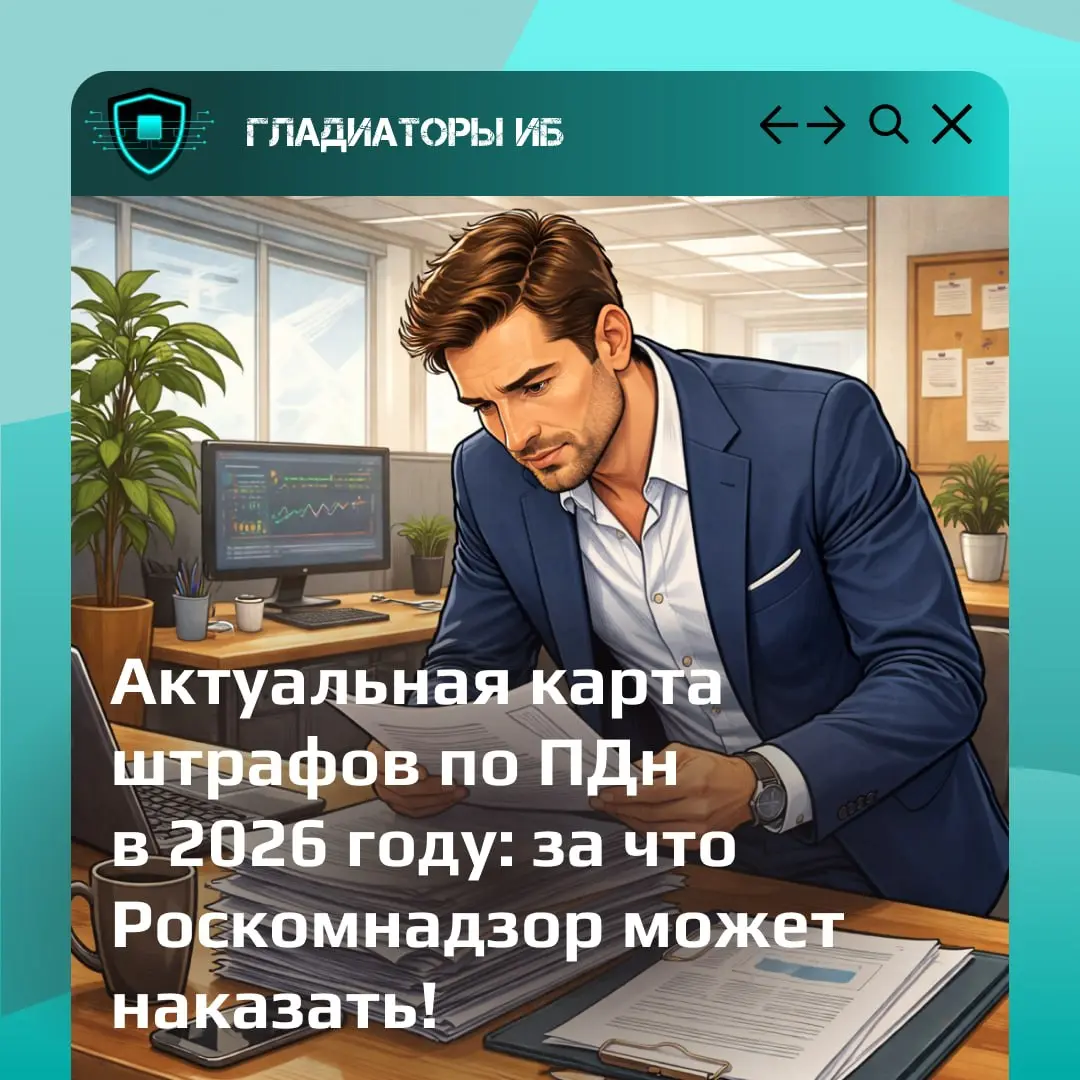 ❗️ Один пропущенный документ по ПДн может стоить бизнесу от 400 до 600 тысяч рублей
Хорошая новость: новых заоблачных сумм штрафов специально на 2026 год не ввели | Сетка — социальная сеть от hh.ru