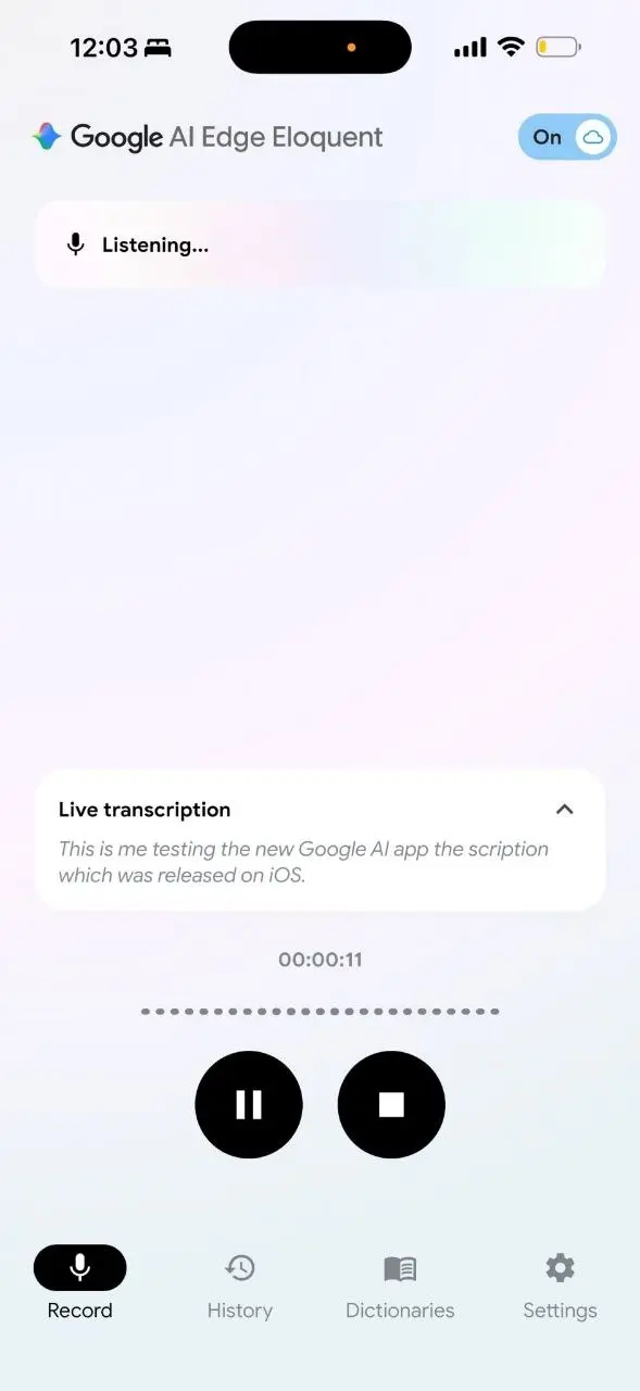 📱 Google AI Edge Eloquent: офлайн-диктовка без интернета
На неделе новости как то все про Google: Google выпустил бесплатное приложение для перевода голоса в текст, которому не нужен интернет | Сетка — социальная сеть от hh.ru
