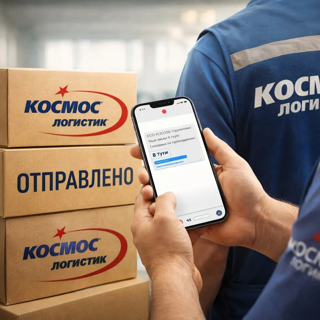 Как настроить уведомления
Подключите SMS-статус для контроля доставки. С Космос Логистик хранение стоит от 25 руб за паллет, что экономит бюджет на сервис | Сетка — социальная сеть от hh.ru