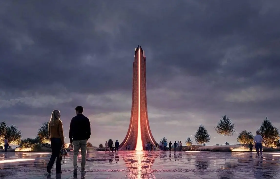 Мемориал, посвящённый Ленинградской битве
Новый памятник — 40-метровая стела со световым лучом — будет установлен на Пулковских высотах, рядом с «Экспофорумом» | Сетка — социальная сеть от hh.ru