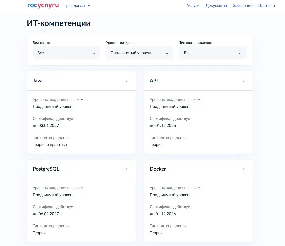 Сертификация Java от Минцифры и подтверждение ИT‑компетенций | Сетка — социальная сеть от hh.ru