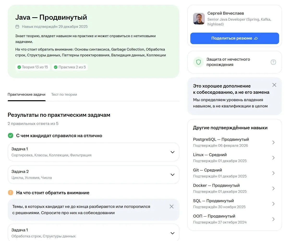 Сертификация Java от Минцифры и подтверждение ИT‑компетенций | Сетка — социальная сеть от hh.ru