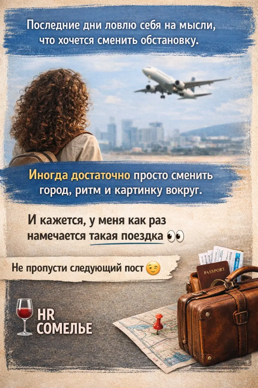 Последние дни ловлю себя на мысли, что хочется сменить обстановку | Сетка — социальная сеть от hh.ru
