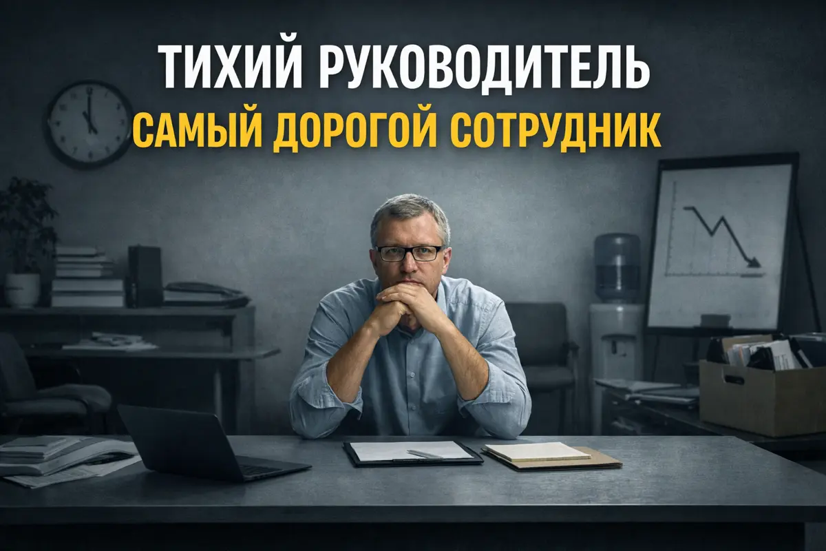 Тихий руководитель - самый дорогой сотрудник в компании | Сетка — социальная сеть от hh.ru