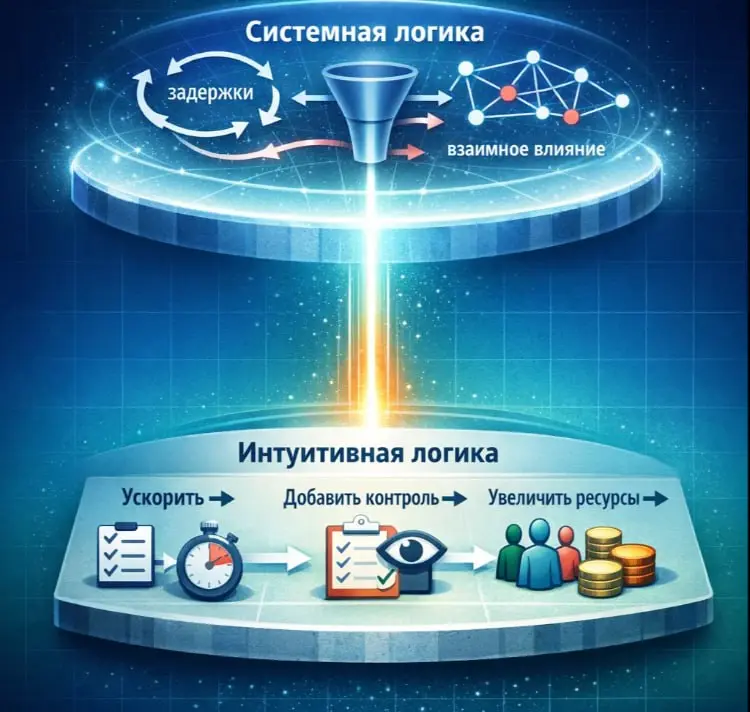 Почему правильные управленческие решения кажутся нелогичными
Иногда в работе возникают ситуации,
где «очевидное» решение не даёт результата | Сетка — социальная сеть от hh.ru