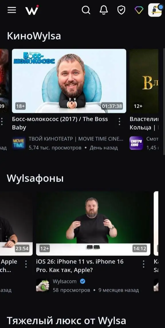 Таки переименовали. Rutube теперь — Wylsatube. Причем команда хостинга поменяла не только название, но и объявила день "Днем цифрового Валентина" | Сетка — социальная сеть от hh.ru
