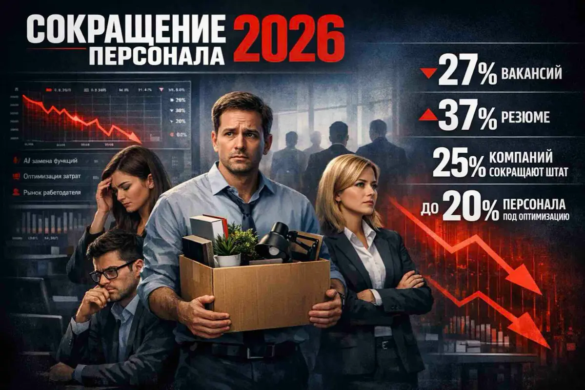 Коллеги, на портале HR-рейтинги вышел свежий материал на тему сокращения персонала
10 статистических фактов о сокращении персонала в 1 квартале 2026 года
Будет особенно полезным для тех, кто хочет раз... | Сетка — социальная сеть от hh.ru