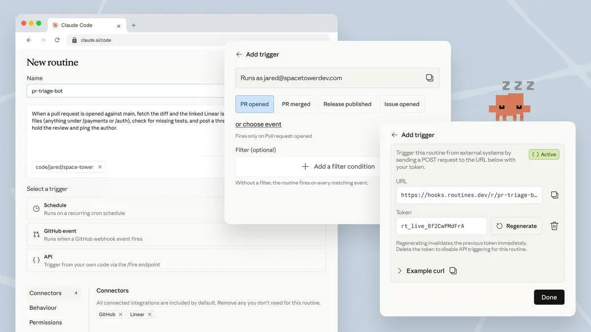 🤖РУТИНА ДОЛЖНА БЫТЬ ТАКОЙ
Anthropic выкатили Claude Routines — это автопилот для твоих задач: даёшь инструкцию, ставишь расписание, и ИИ сам работает с кодом и рутиной, даже когда ты офлайн 🎯
▌ Что та... | Сетка — социальная сеть от hh.ru
