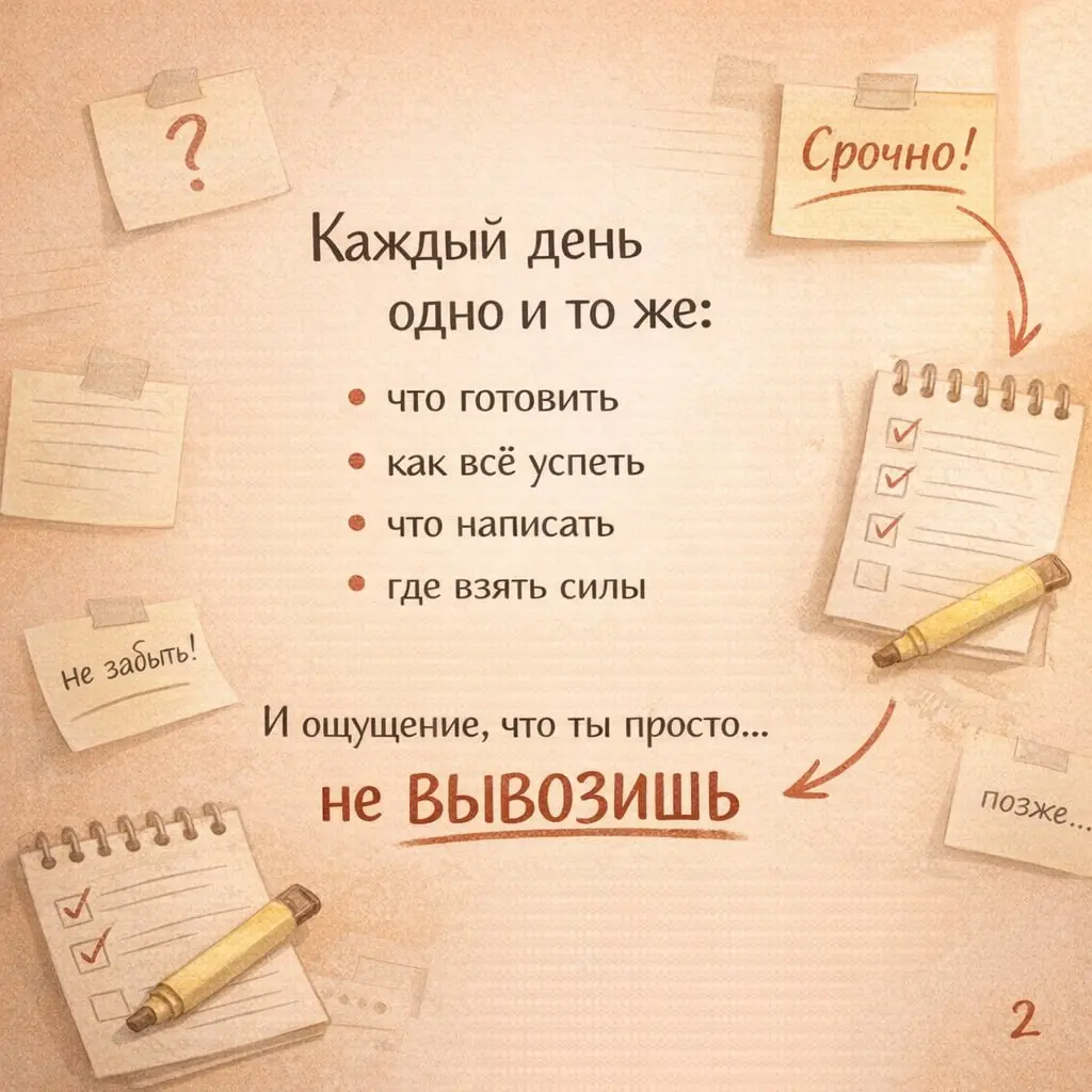 Я думала, что я устала.
Оказалось — я просто делала всё сама 🤡
В какой-то момент я поймала себя на простой мысли:
дело не в том, что я устала. Я просто пыталась всё тянуть одна | Сетка — социальная сеть от hh.ru