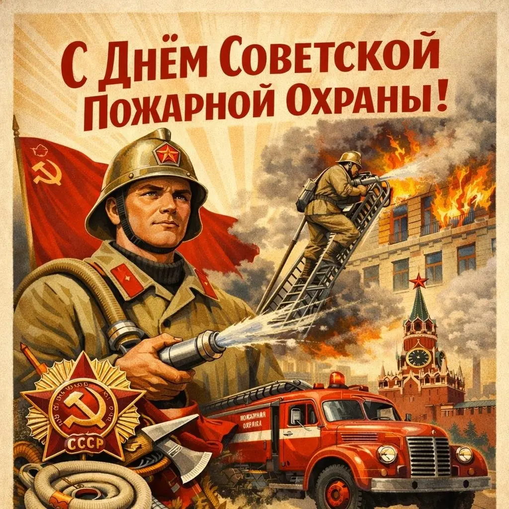 С Днём советской пожарной охраны! 🔥
Выражаем искреннюю благодарность всем, кто посвятил себя этой сложной и ответственной службе, ежедневно рискуя жизнью ради безопасности других | Сетка — социальная сеть от hh.ru