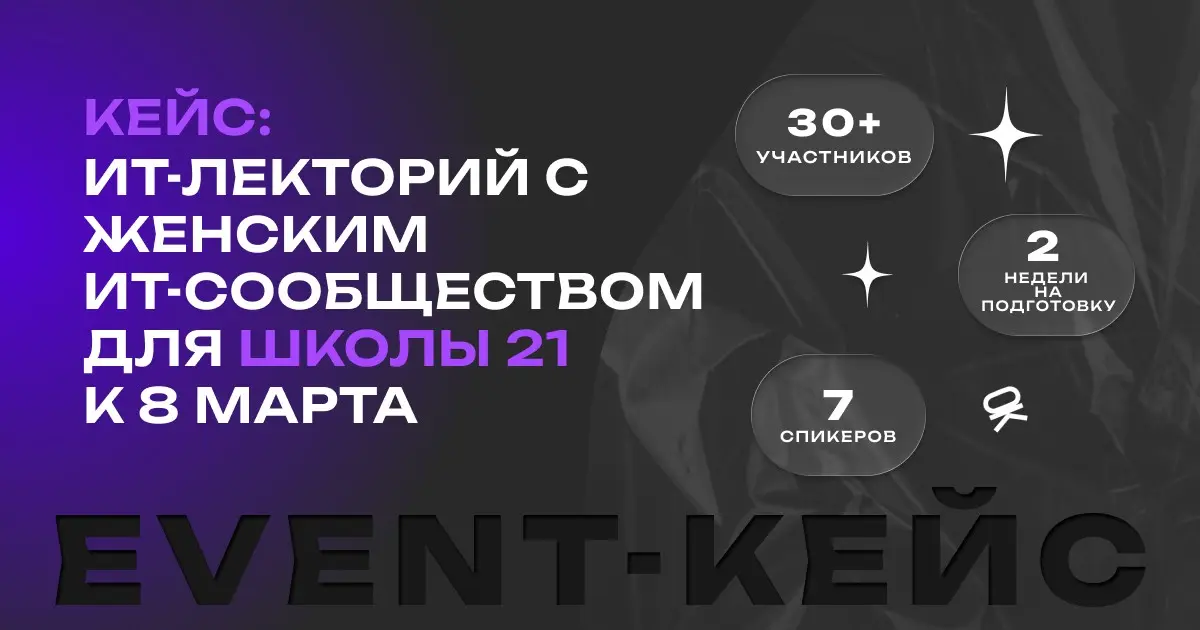 Event-кейс: ИТ-лекторий за 2 недели (и 0 рублей) | Сетка — социальная сеть от hh.ru