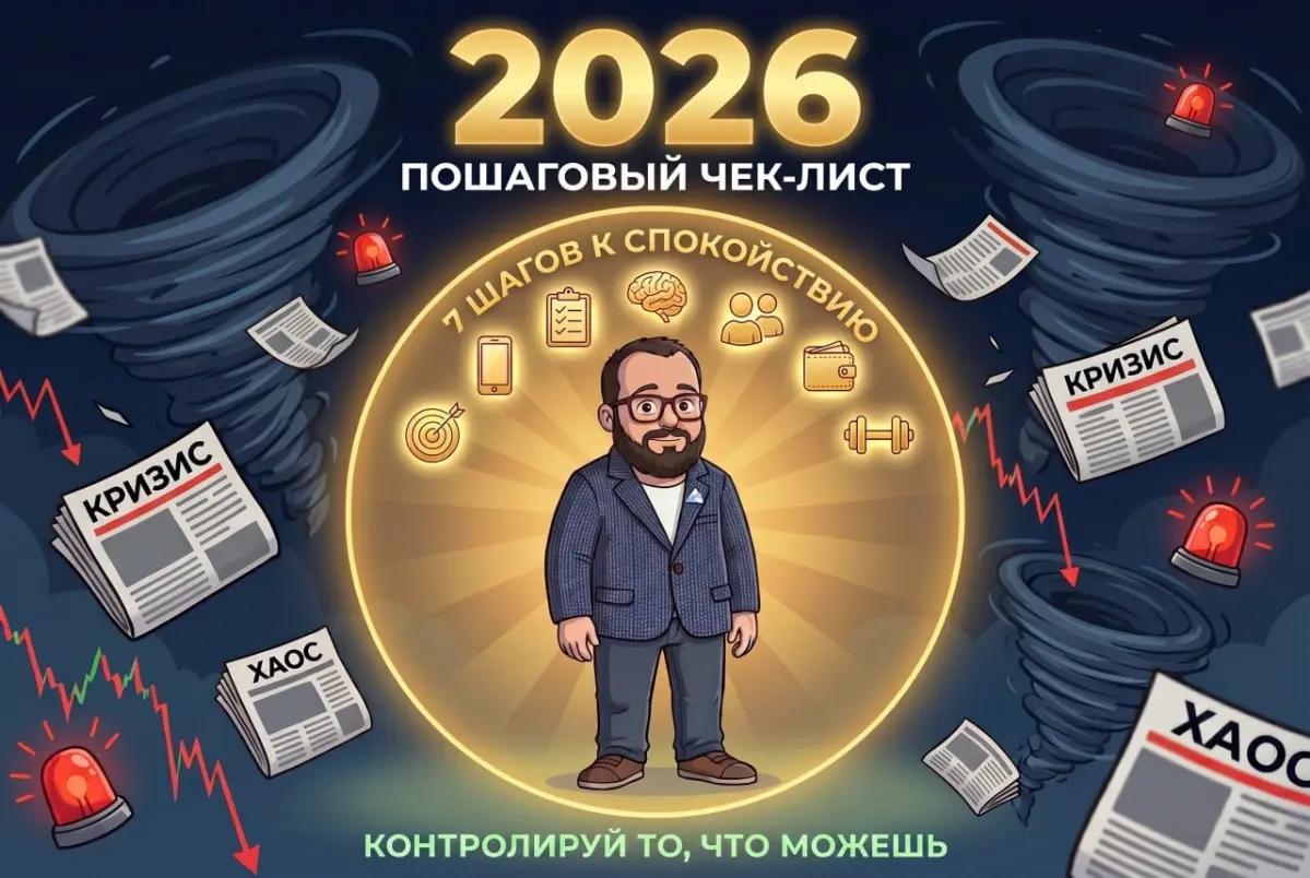 2026: Пошаговый чек-лист по сохранению рассудка | Сетка — социальная сеть от hh.ru