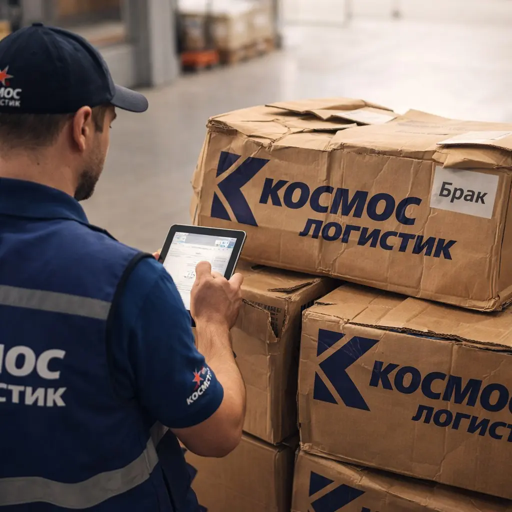 Как вернуть брак поставщику? Составьте акт ТОРГ-2 сразу при приемке. В Космос Логистик мы фиксируем дефекты на камеру, чтобы у вас были улики для претензии. Храним паллеты от 25 р | Сетка — социальная сеть от hh.ru