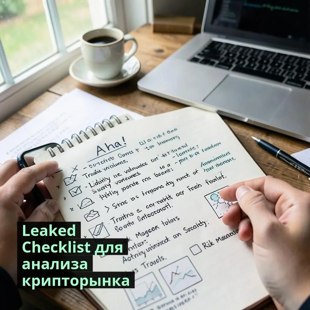 Leaked Checklist для эффективного анализа крипторынка
Определение ключевых трендов: анализ объемов торгов, выявление аномалий
Оценка рыночной ликвидности: динамика спреда и глубина ордербука
Мониторин... | Сетка — социальная сеть от hh.ru
